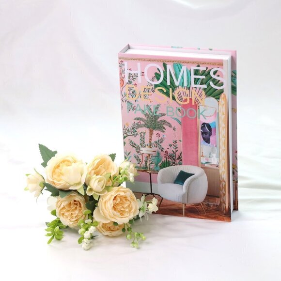 NEW Luxury Decoration Coffee Table Fashion Art Faux Book Storage Box - Picture 2 of 8